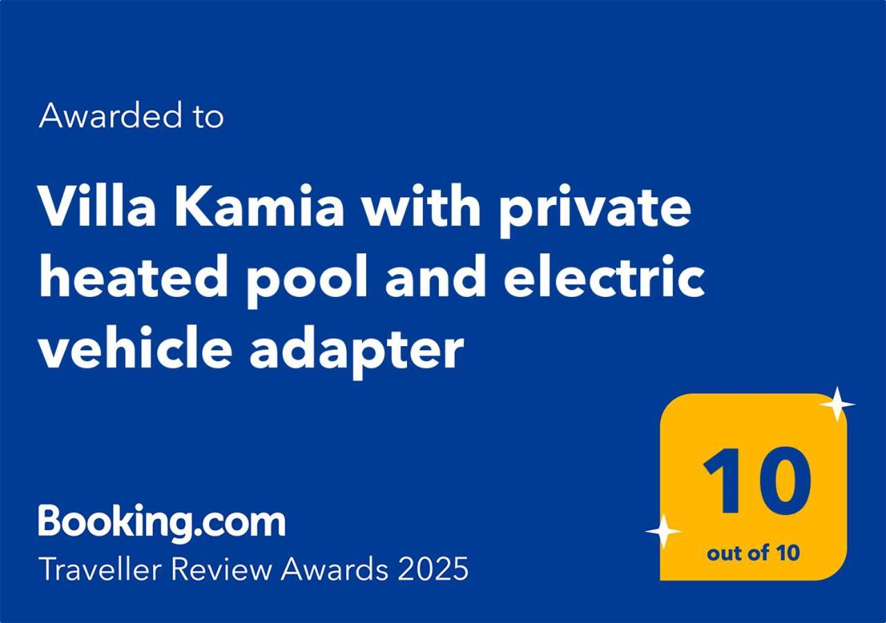 Villa Kamia With Private Heated Pool And Electric Vehicle Adapter Zubovići Extérieur photo